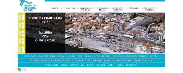 Porto da Figueira da Foz com presença renovada na web