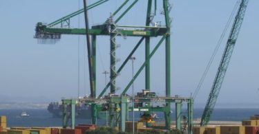 Terminal XXI já iniciou a construção do 6º pórtico super-post panamax