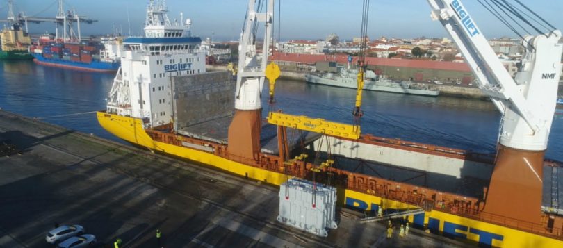 Porto de Leixões transformadores Efacec Logística e Transportes Hoje