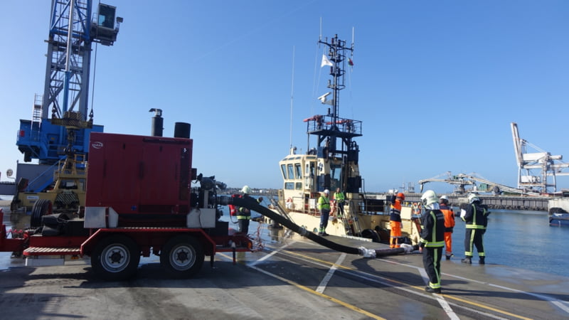 Porto de Sines realiza simulacro de segurança