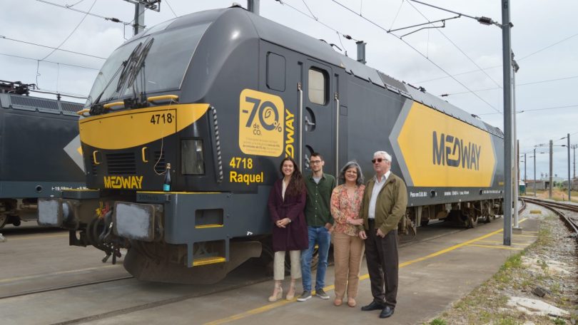 A Medway reiniciou a sua tradição de batizar as suas novas locomotivas, no Entroncamento, com os nomes das filhas e netas dos colaboradores.