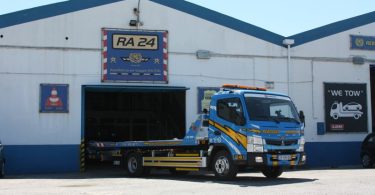 Reboques Amadora veículo híbrido Fuso Logística e Transportes Hoje