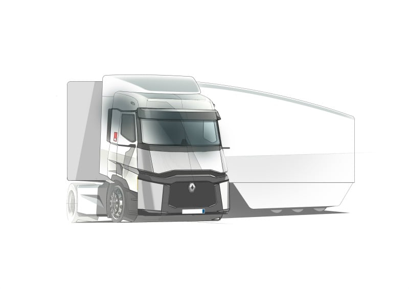 Renault Trucks projeto Falcon Logística e Transportes Hoje