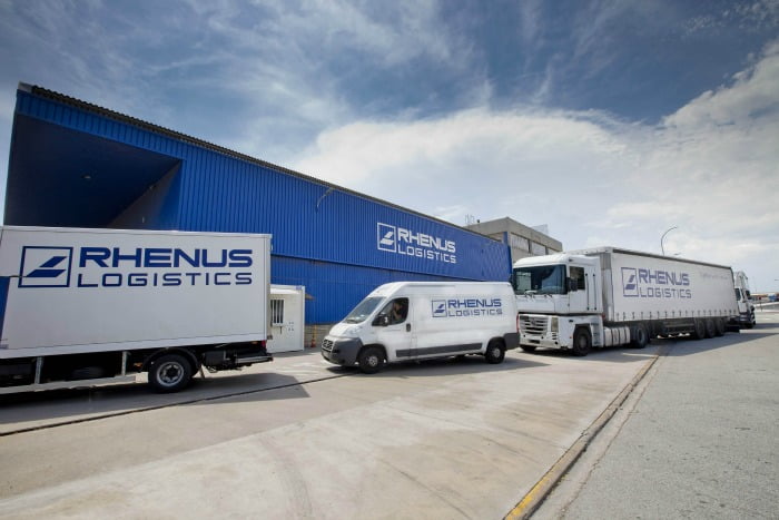 Rhenus Logistics carrinhas e camiões