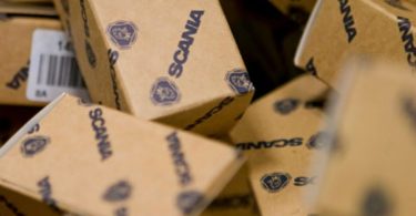 Scania Parts Logistics caixa