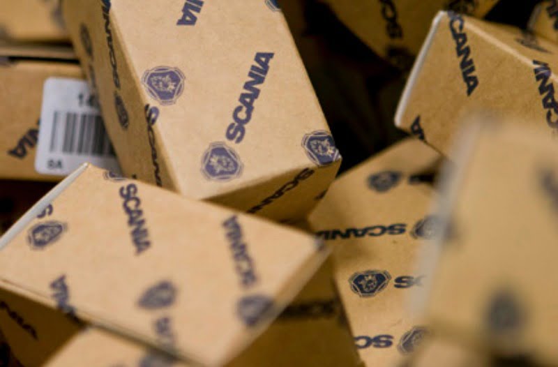 Scania Parts Logistics caixa