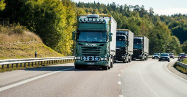platooning camiões autónomos
