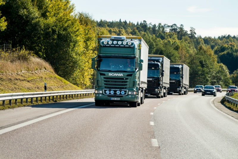 platooning camiões autónomos