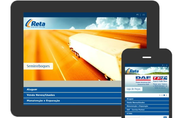 Reta otimiza website para smartphones e tablets
