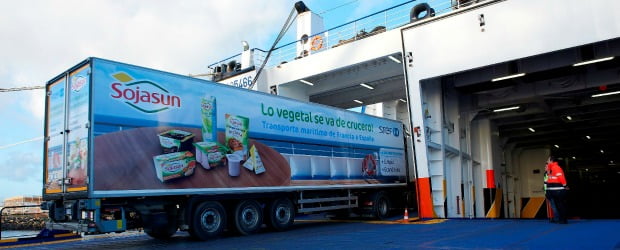STEF transporta por via marítima produtos da Sojasun