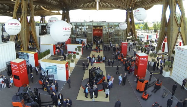 Toyota apresenta novidades na CeMAT 2014