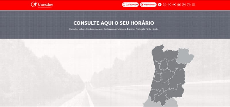 Transdev lança novo site