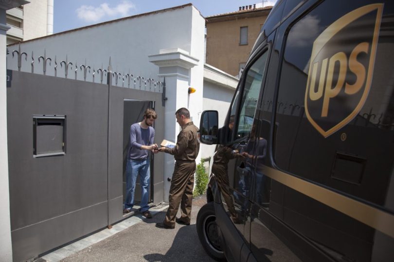 Programa-piloto da UPS pretende entregar mais encomendas com menos paragens
