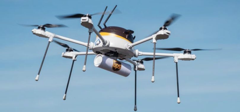 UPS entregas com drones Logística e Transportes Hoje