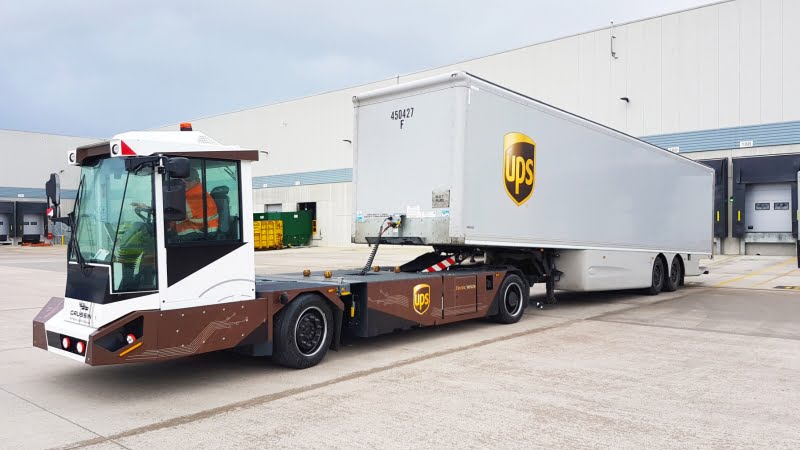 UPS testa veículos elétricos da Gaussin