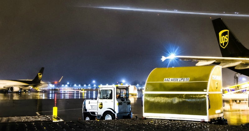 UPS transporte aéreo