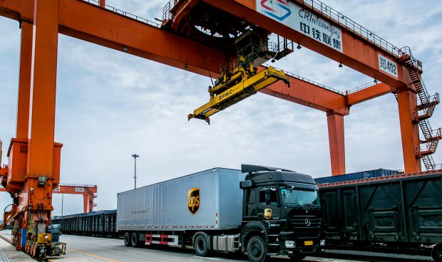 UPS tem novo serviço ferroviário China-Europa