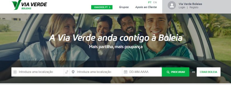 Via Verde Boleias Logística e Transportes Hoje