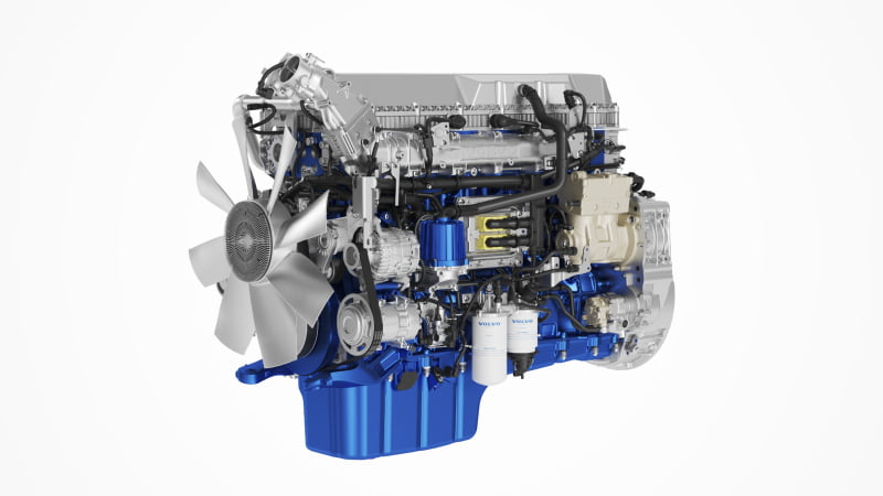Volvo Trucks lança novas versões dos motores a diesel D11 e D13