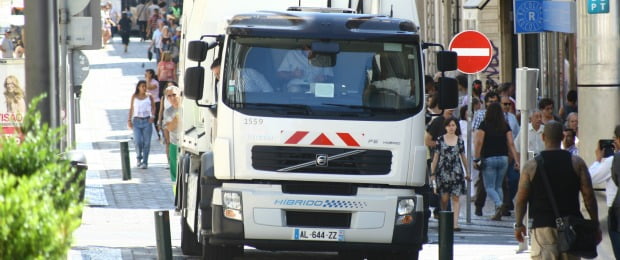 Auto Sueco testa Volvo FE Híbrido na cidade do Porto
