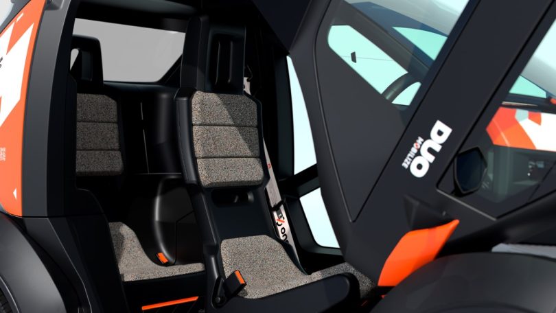 Mobilize 100% elétricos do Grupo Renault usam cortiça Amorim no seu interior