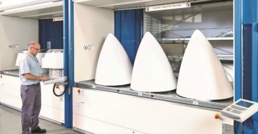 armazém automático vertical VRC Logística e Transportes Hoje