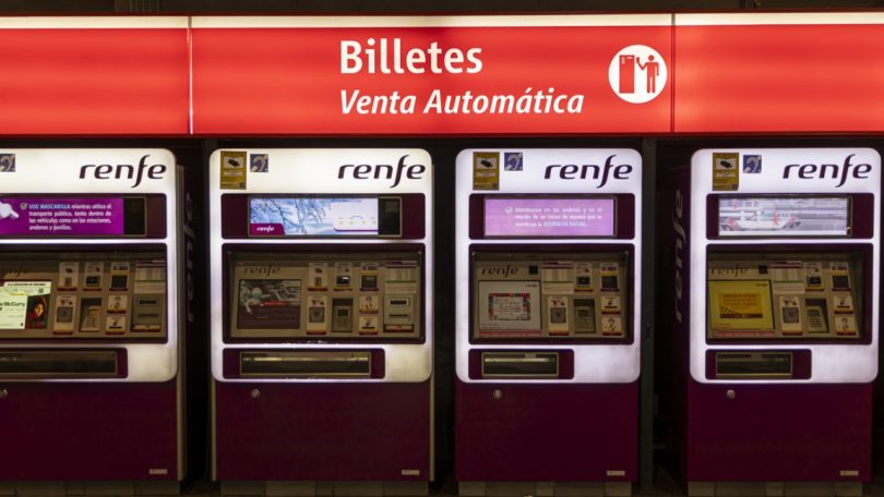 Renfe investe 234 milhões de euros para melhorar sistema de bilhética