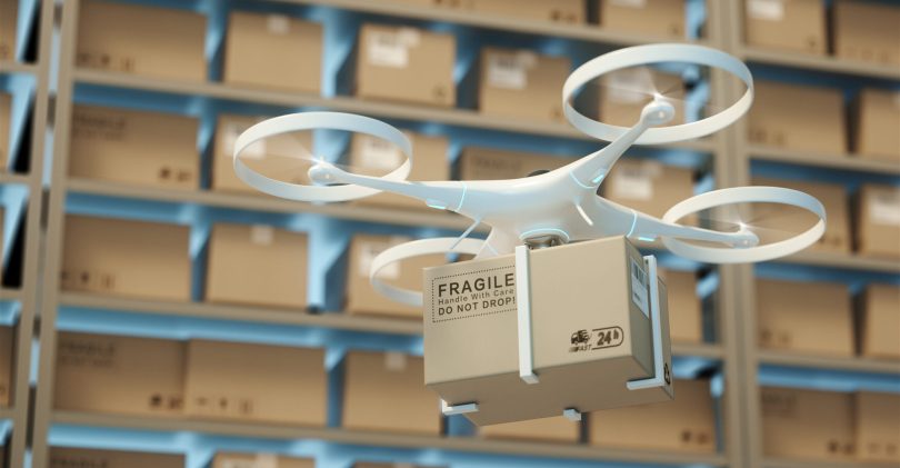 drone de mercadorias