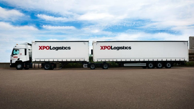 link trailer XPO Logistics