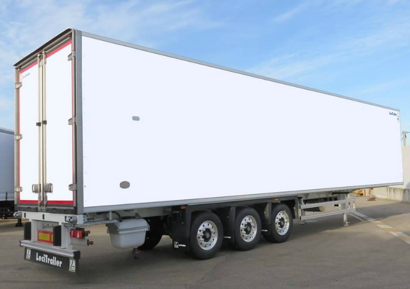 semirreboque frigorífico Lecitrailer Logística e Transportes Hoje