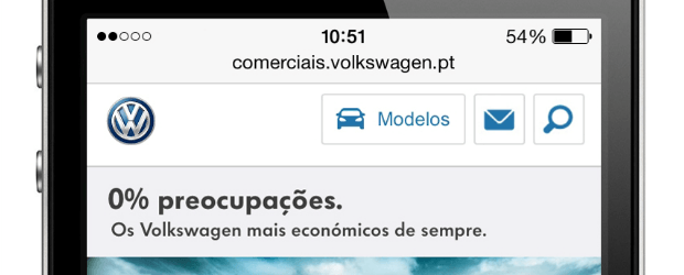 Volkswagen Veículos Comerciais lança site mobile
