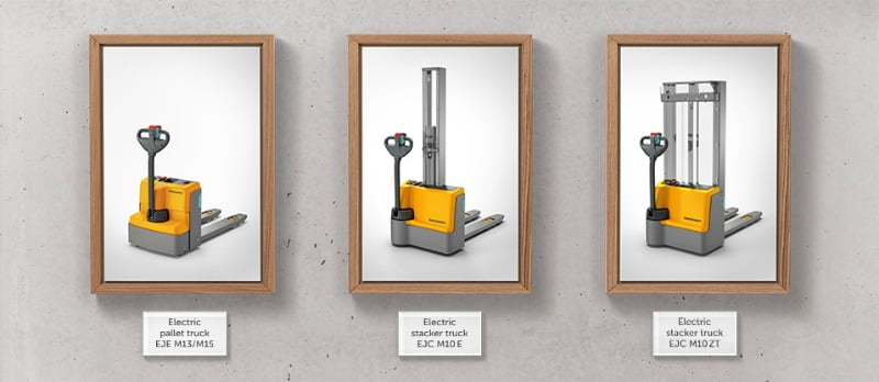 série M porta paletes elétricos Jungheinrich Logística Transportes Hoje