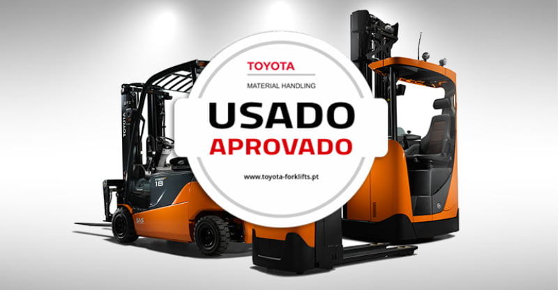 Toyota lança novo site para Empilhadores Usados