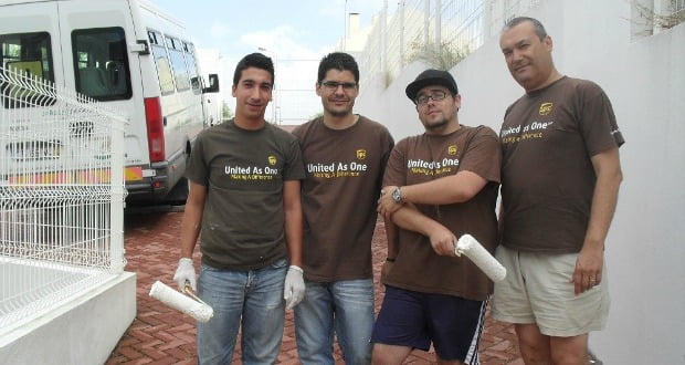 Colaboradores da UPS vão doar 315 mil horas de trabalho voluntário
