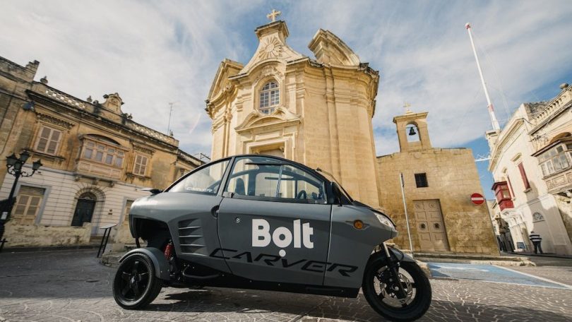 Bolt aposta em veículo traffic buster nas ruas de Malta