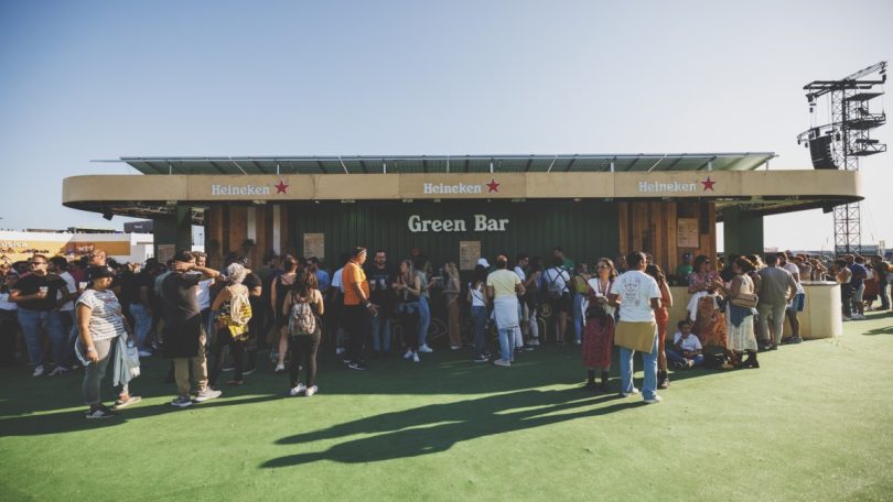 Heineken serviu 43% das cervejas de pressão no NOS ALIVE com energia solar
