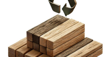 Sustentabilidade e inovação com produtos de madeira reciclada