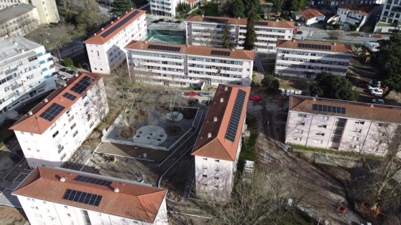 Projeto no Porto já garante 38% de autossuficiência energética a 83 famílias e uma escola